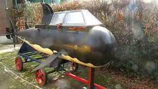 Only 'Real Life' Tintin Shark Submarine in the World