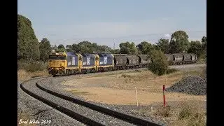 Trackside: Chasing 8116, 8145 and 8157 on 2CK5/7937V from Ararat to Elmhurst- 5/3/19