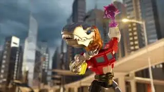 Transformers hero mashers commercial but edited