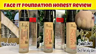 Face it foundation Honest review | affordable Foundation in Pakistan