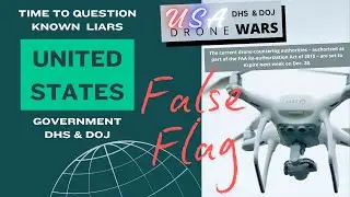 AI Discuss Drone Mystery Solved  -  False Flag / H.R.8610-UAS