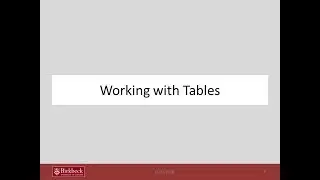 MFB Basic Maths Skills 07 Working with tables