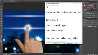 How to use patch tool in PhotoShop cs6