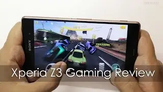 Sony Xperia Z3 Gaming Review with HD Games & Temp Check