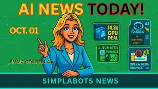 AI News Oct 1 | $14B Meta Deal, AI Finance Agent, Shopping Battles, DeepSeek LLM, Opera Neon Browser