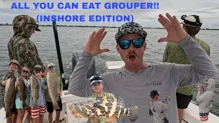 CATCHING KEEPER SIZED GAG GROUPER! (inshore edition) (trolling/freeline)