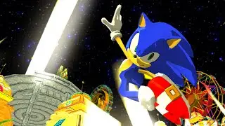 Colors Sonic With Cell Shading Looks Exactly Like Colors Ultimate Sonic! (Sonic Generations Mods)