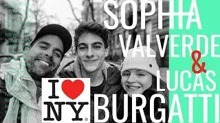 COMIDAS DE NOVA YORK COM SOPHIA VALVERDE & LUCAS BURGATTI | A GRANDE MAÇÃ.