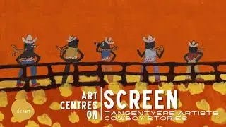 Grace Robinya, Olden Times, Cowboy Stories, Tangentyere Artists