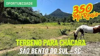 Excelente Chácara na divisa de CORUPÁ/SÃO BENTO DO SUL-SC #sitio #chacarabarata #chacara #fazenda