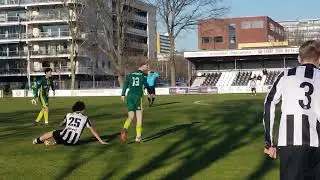24-01-2026                                      Oefenwedstrijd zwaluwen 16-1 vs Voorschoten 16-1