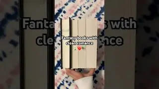 fantasy books with clean romance 🧝🏻&zwj;♀️❤️📚
