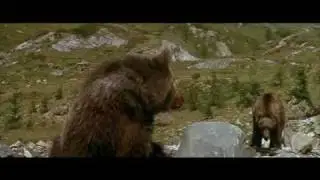 L'Ours (1988) - the cougar scene