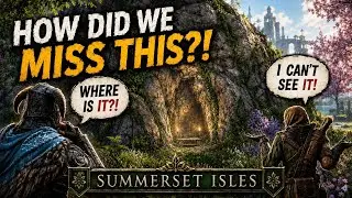 HIDDEN Caves of Summerset Isles in Skyrim #skyrim #skyrimtips #rpg #twitch