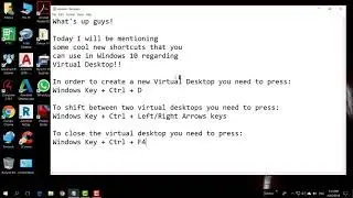 Virtual Desktop Tutorial