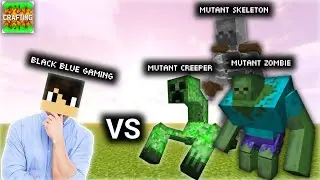 Me vs 3 mutant mobs || Crafting and building #viral #craftingandbuilding #gaming #mods #game