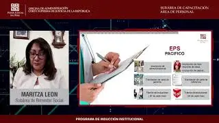 Programa de Inducci&oacute;n Institucional Virtual - Bienestar Social