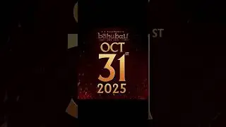 Bahubali The Epic Re-release On 31 OCT 2025 @Cine_Maharaja  #prabhas #ssrajamouli #bahubali2