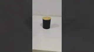 200 ML Black Glass Candle Holder