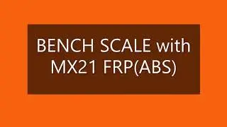 METSAR Bench Scale MX-21 : a robust & multi environment weighing scale #smartlabtech #metsar #scale