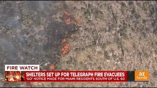 News Update: Shelter set up for Telegraph Fire evacuees