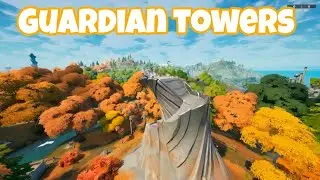 Use the launcher at guardian towers all locations