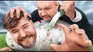 Mr.Beast gets inflated for 1 minute straight 💀