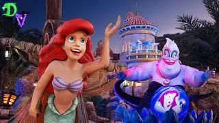 Under the Sea Journey of The Little Mermaid 2025 Ride POV at Magic Kingdom in Walt Disney World 