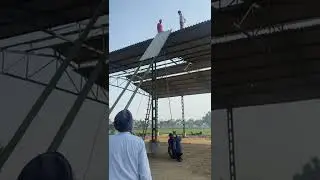 Cow shed construction..Jashan Dairy Farm #dairyfarming #farming #cow #cowshed #tractor #agriculture