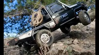 MN82s crossing the hill 2/5 #adventures #rcoffroad #rc4x4 #rccrawler #rc4x4offroad  #mn82