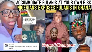 E DON HAPPEN‼️😩 ACCOMODATE FULANI’S AT YOUR OWN RISK ⛔️ GHANAIANS WARNED BY HONEST NIGERIANS 