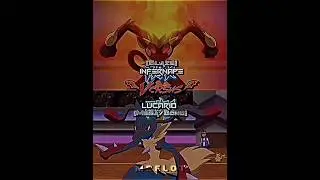 Ash's Blaze Infernape vs Ash's Mega/Bond Lucario || Who is Strong 💪 #shorts #pokemon
