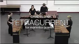 TetraCurrent, marimba quartet by Chad Floyd