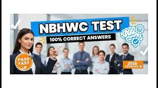 National Board for Health & Wellness Coaching NBHWC Test (100% Correct Answers)
