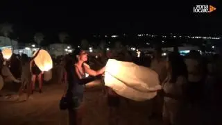 Vasto - Lancio delle lanterne nella 'Notte dei desideri'