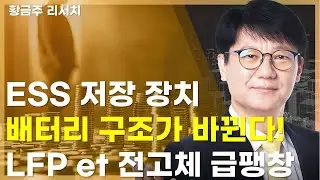 [딱!이거] ESS 저장 장치, 배터리 구조가 바뀐다! LFP + 전고체 급팽창