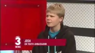 Interview with UN Youth Ambassador Josh about International Youth Day