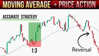 🛑Moving average Trading Strategy with Price Action Trading