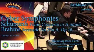 CYBER SYMPHONY SCHUMANN PIANO CONCERTO Gerhard Joubert Trailer