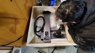UNBOXING AND ASSEMBLING my new 30w compact jpt galvo fiber laser from @HaotianLaser
