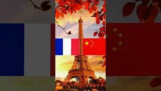 France vs China #comparasion #country #shortsfeed #geography #flagmap #world