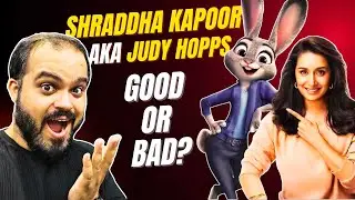 Dubbing Artist Reacts to Zootopia 2 Hindi Trailer | Shraddha Kapoor as Judy Hopps