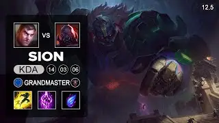 Sion Top vs Jayce - EUW Grandmaster - Season 12 Patch 12.5