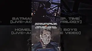 Batman | WITH PREP. TIME [LIVE-ACTION | TDK TRILOGY] vs Homelander [LIVE-ACTION | PRIME VIDEO]