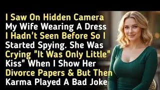 I Saw On Hidden Camera My Wife Wearing A Dress I Hadn't Seen Before So I Started Spying. She Was