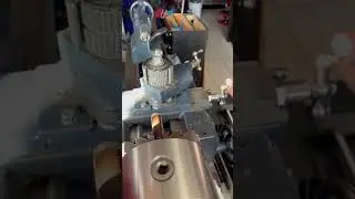 Logan 820 - crossfeed screw in need of replacement.