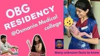 OBG Residency at Osmania Medical College | #neetpg2025#obgyn#osmaniamedicalcollege#inicet#education 
