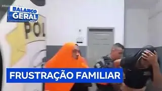 Revoltada, mãe agride filho preso por roubo de celulares em delegacia