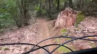 Georgetown Downhill mtb race Stage 2 in search of beer 😜🍻🤙🏼fun trail/ blind lines