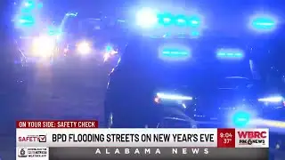 Birmingham Police flooding streets New Year's Eve